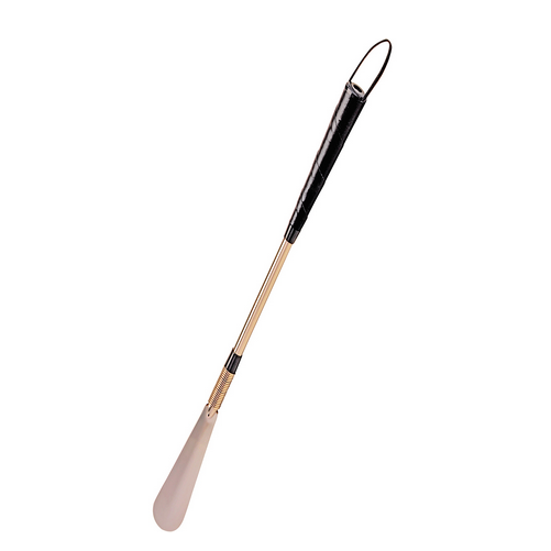 Nova Metal Shoe Horn by Pasteur Pharmacy, a durable metal shoe horn for easy footwear dressing.
