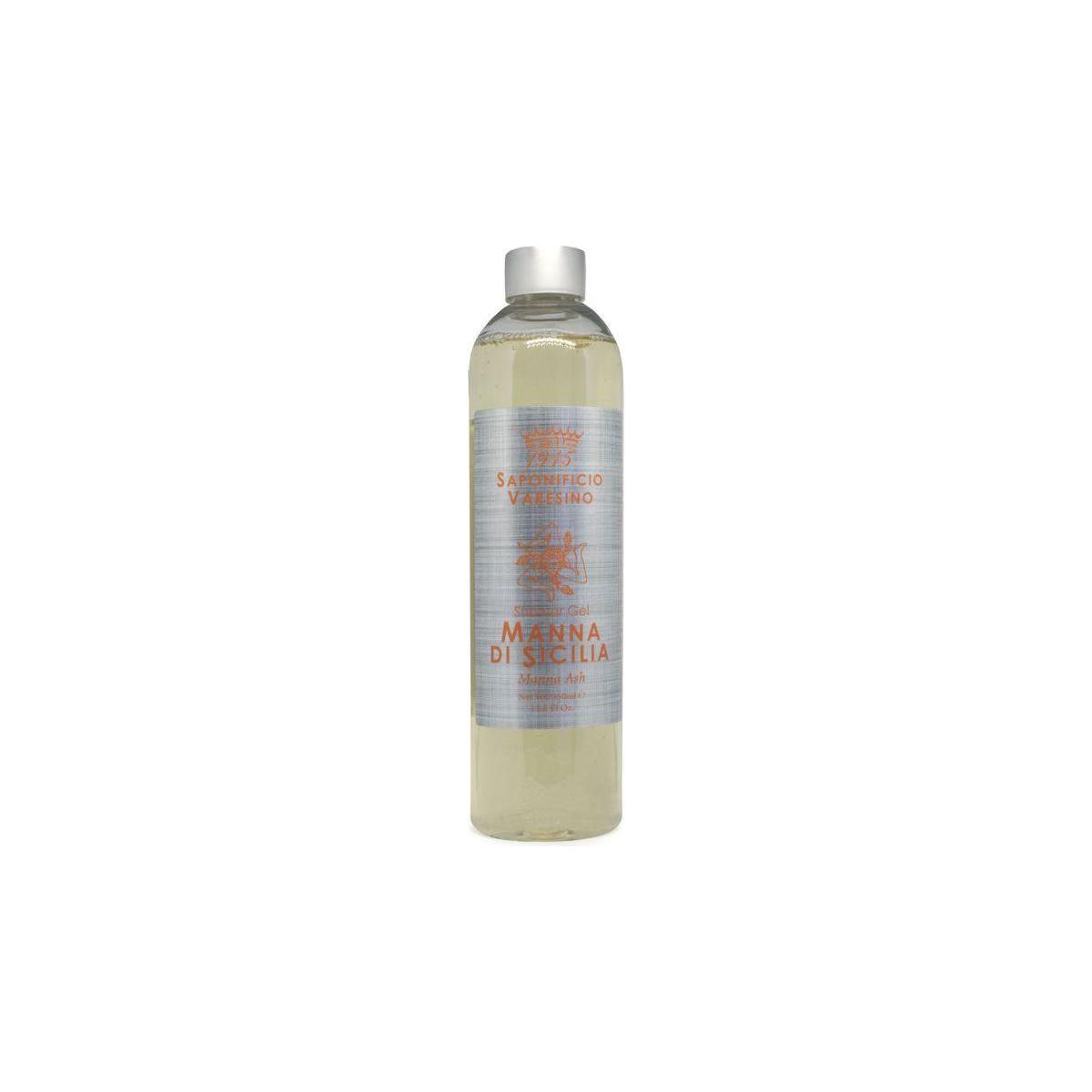 Saponificio Varesino Shower Gel Collection featuring multiple bottles of luxury shower gels in sleek packaging.