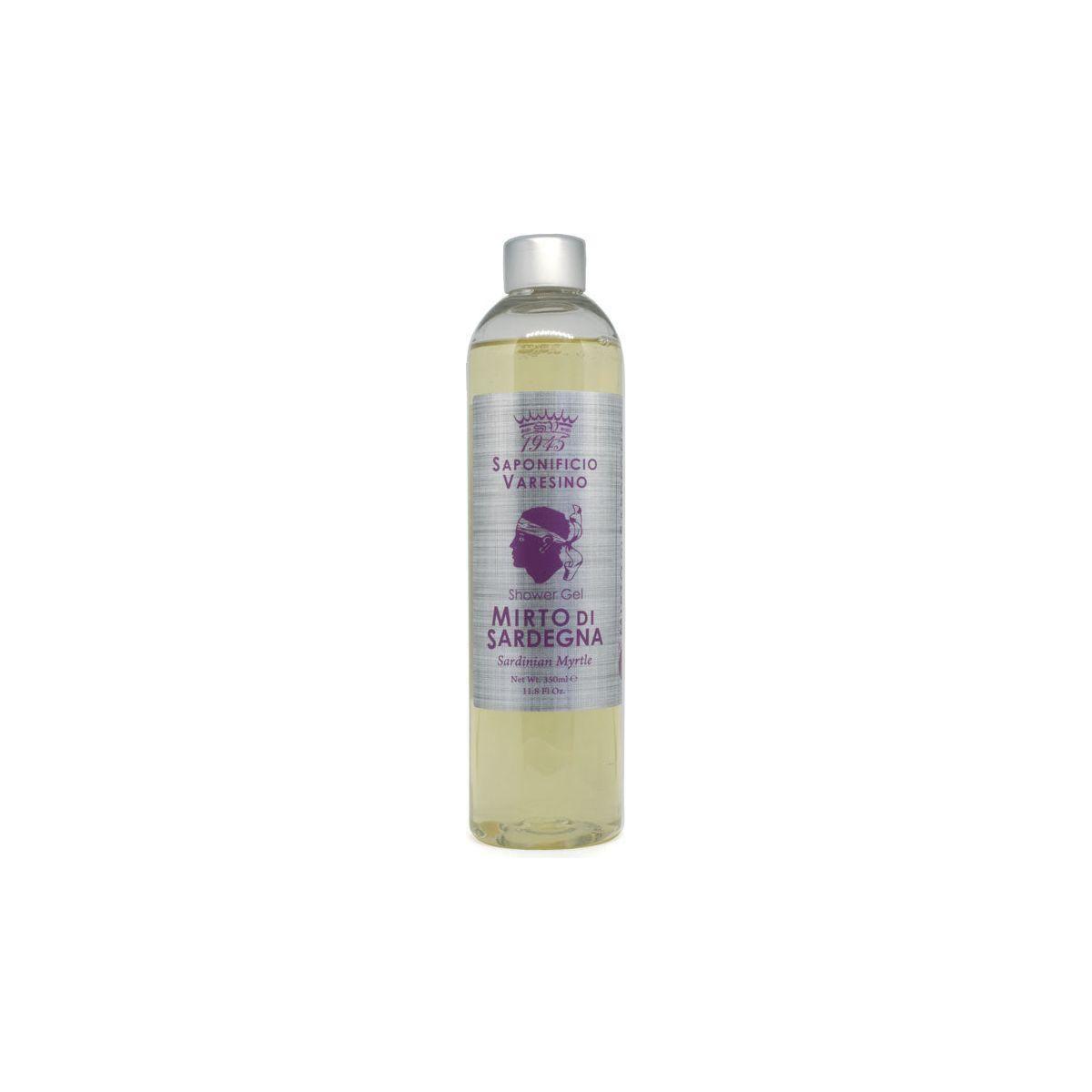 Saponificio Varesino Shower Gel Collection in 11.5 fl oz bottles, featuring a variety of scented shower gels displayed elegantly.