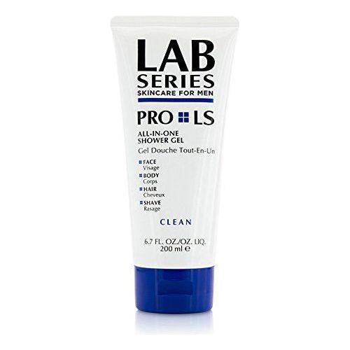 Lab Series Pro LS Clean All-In-One Shower Gel in 6.7 oz bottle, hydrating and refreshing men's shower gel from Pasteur Pharmacy.
