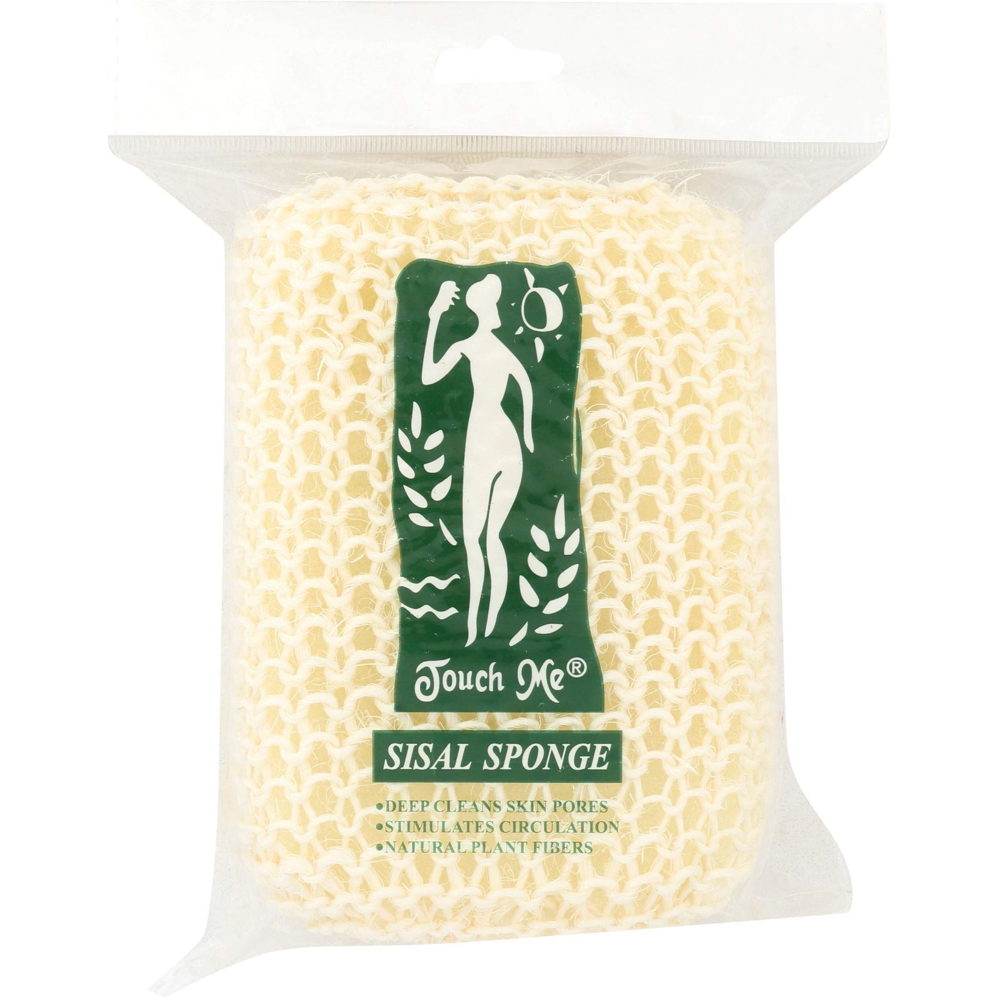 Sisal sponge by Pasteur Pharmacy, natural exfoliating sisal material for gentle skin cleansing and scrubbing.