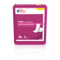 Pasteur Pharmacy bladder pads for women, maximum absorbency, 4 packs of 39, designed for comfort and protection.