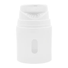 Set of 25 white 30 mL airless dispenser bottles with metered dose pumps for skincare applications by Pasteur Pharmacy