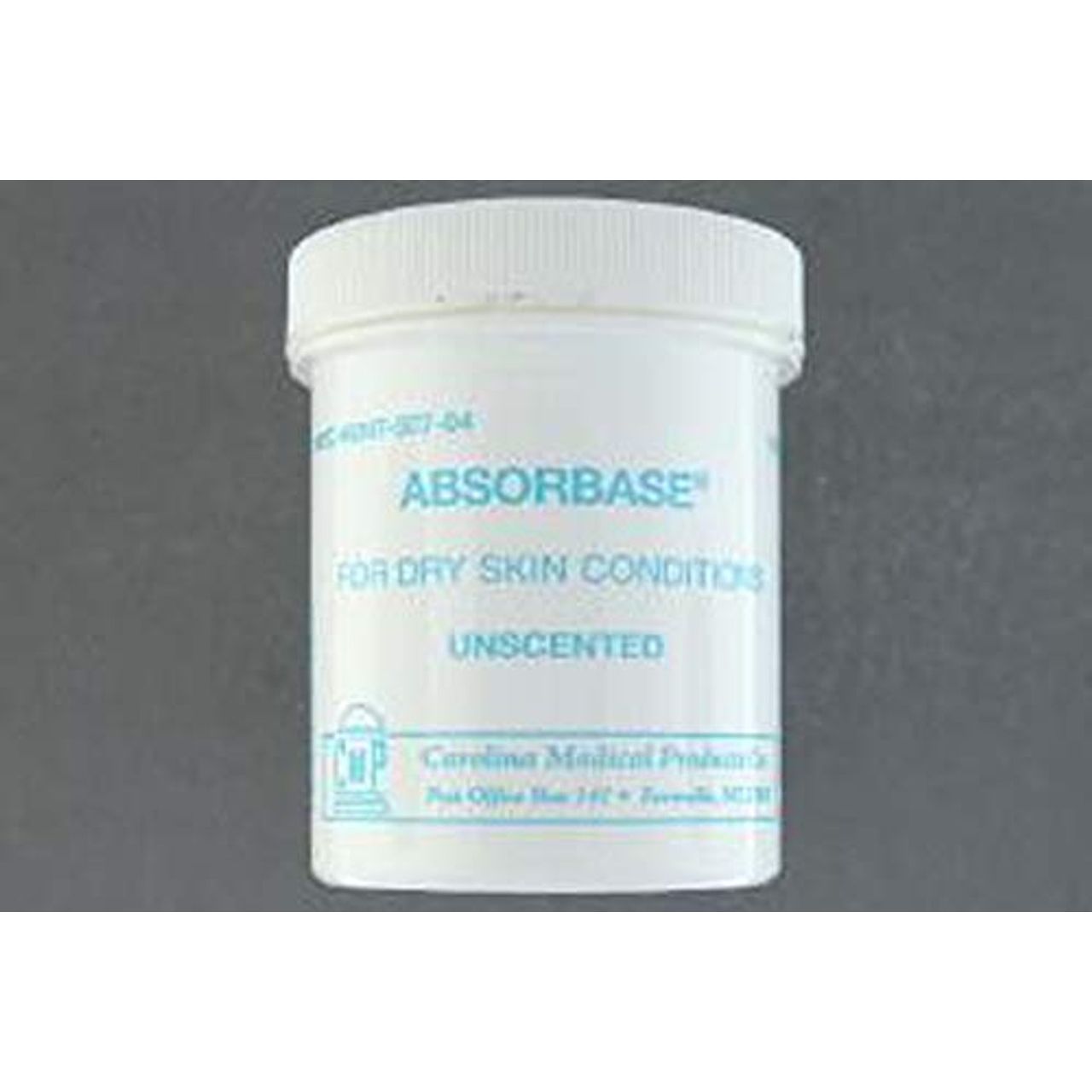 Bottle of Pasteur Pharmacy Absorbase Dry Skin Conditions Unscented moisturizer in 4 oz bottle, designed for dry skin care.