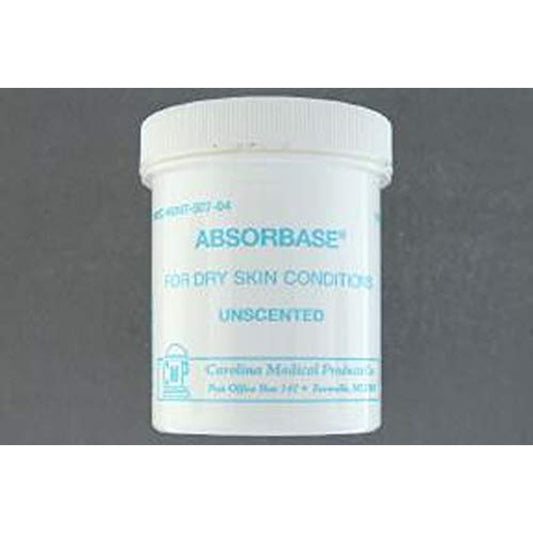 Bottle of Pasteur Pharmacy Absorbase Dry Skin Conditions Unscented moisturizer in 4 oz bottle, designed for dry skin care.
