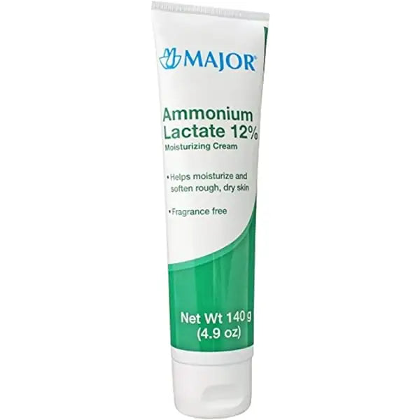 Ammonium Lactate 12% Cream by Pasteur Pharmacy, 140g, skincare product for moisturizing and skin softening.