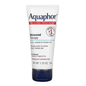Aquaphor Advanced Therapy healing ointment tube for skin protection, 1.75 oz, shown in a white tube with blue cap.