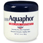 Aquaphor Severely Dry Skin Treatment ointment in a 14 oz jar, natural skin care product for soothing and moisturizing severely dry skin.