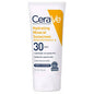 Cerave Moisturizing Sunscreen SPF 30 for body, 5 oz, visible tube of hydrating skin care sunscreen with broad-spectrum protection