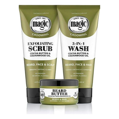 Pasteur Pharmacy Magic Grooming 3-in-1 Wash bottle, 6.8 fl oz, skin care product for cleansing and grooming.