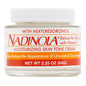 Nadinola Skin Fade Cream Deluxe for oily skin in 2.25 oz jar, with skincare ingredients and smooth cream texture.