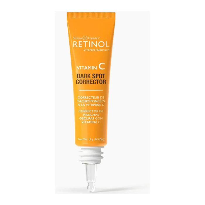 Retinol and Vitamin C Dark Spot Corrector in 15g jar by Pasteur Pharmacy, skincare product for brightening and skin tone correction.