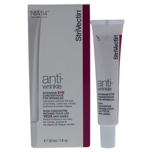 StriVectin Intensive Eye Concentrate for Wrinkles in 30ml, a skincare product with a focus on reducing eye wrinkles and puffiness.