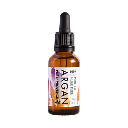 Pre De Provence Argan Pure Oil in a 5oz bottle, natural skin care oil for moisturizing and nourishing skin.