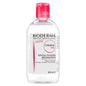 Bioderma Crealine H2O Micelle Solution for sensitive skin in a 16.91 oz bottle, gentle skin care solution with cleansing micelles