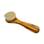 Dural Olivia face and skin brush with natural goats hair and olive wood handle, designed for gentle facial massage and skincare.