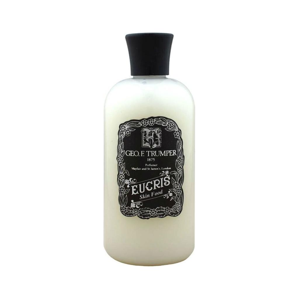 Geo. F. Trumper Eucris Skin Food in 100ml bottle, natural skincare product for healthy skin, by Pasteur Pharmacy.