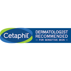 Cetaphil Sheer Hydration Body Lotion 8oz bottle, moisturizing skincare product with a white and blue label.