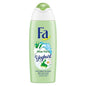 Fa Hand Creamwash with Yoghurt and Aloe Vera, 250ml, skincare product showing the creamwash bottle with natural ingredients.