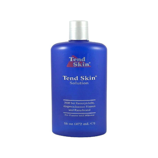 Tend Skin The Skincare Solution Liquid in a 472ml bottle, clear liquid skincare solution from Pasteur Pharmacy.