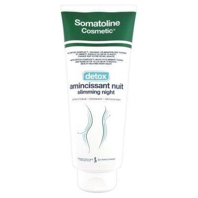 Somatoline Cosmetic Slimming Night cream in a 400ml jar, designed for targeted slimming and skin firming.