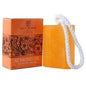 Geo. F. Trumper Almond Oil Soap on a Rope, 150g, natural soap with almond oil, displayed on a plain background
