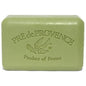 Vegetable soap bar with olive oil and shea butter, enriched, 250g, from Pre De Provence, showcases creamy soap with natural ingredients.