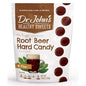 Dr. John's Healthy Sweets Sugar-Free Root Beer Hard Candy in 3.85 oz package, featuring colorful root beer flavor candies.