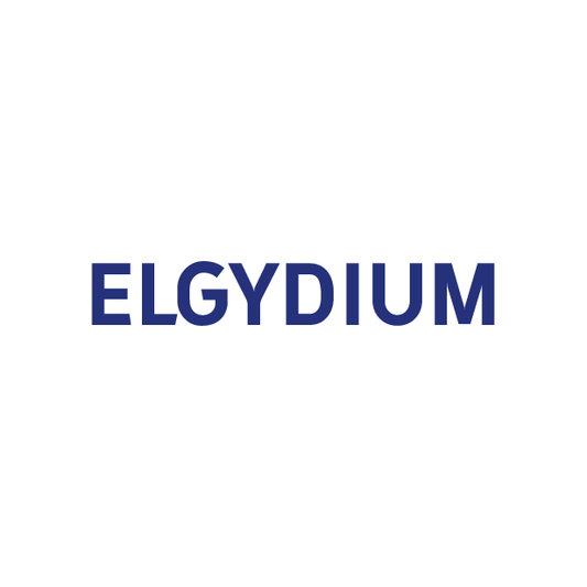 Elgydium Souple soft toothbrush by Pasteur Pharmacy with blue and white bristles, designed for gentle cleaning.