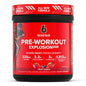 Six Star Pre-Workout Explosion 2.0 sports energy drink in Fruit Punch flavor, 9.52 ounces, with vibrant fruit punch color.
