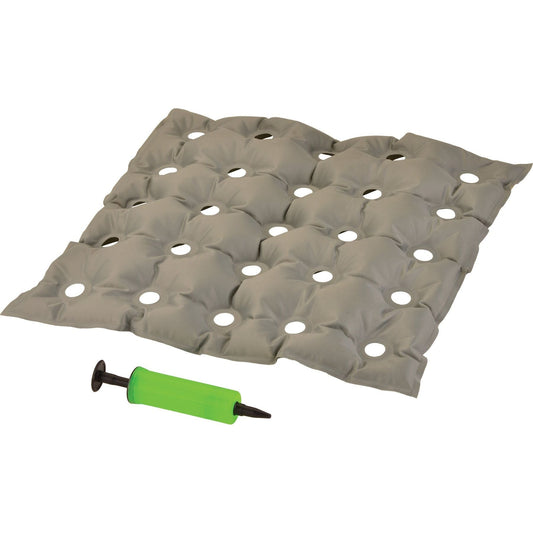 Grey Nova Waffle Seat Air Cushion by Pasteur Pharmacy, stadium seat cushion with textured waffle design for comfort.