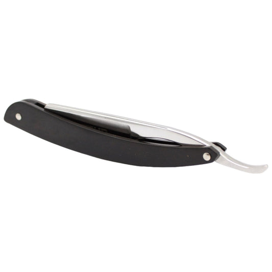 Gotham Pasteur FS-SW-60 straight razor by Pasteur Pharmacy with a sleek metal handle and sharp blade for grooming.