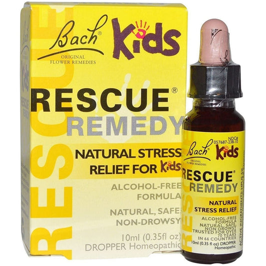 Pasteur Pharmacy Bach Flower Rescue Remedy Spray, a 20 ml natural stress relief spray with floral ingredients.