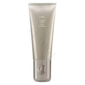Oribe Sculpting Cream in 150ml jar, styling cream for flexible hold and shaping, with a smooth, creamy texture.