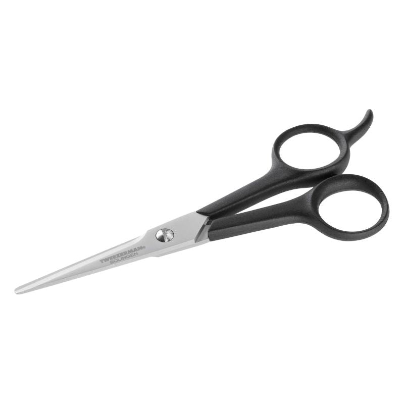 Tweezerman Spirit 2000 5.5-inch styling shears with 0.3 precision blades for professional hair cutting and styling.