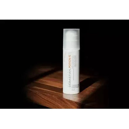 Sebastian Professional Potion 9 Styling Treatment in 1.7 fl oz bottle, ideal for nourishing and controlling hair styling.