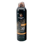 Australian Gold SPF 30 broad spectrum instant bronzer sunscreen spray in a 6 oz bottle, provided by Pasteur Pharmacy