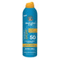 Australian Gold Extreme Sport SPF 50 spray sunscreen in a 6 oz bottle, providing ultra chill sun protection.