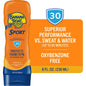 Banana Boat Ultra Sport Performance Lotion Sunscreen Broad Spectrum SPF 30 in 8 ounces, designed for active outdoor protection