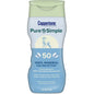 Coppertone Pure & Simple Mineral Sunscreen Lotion with Zinc Oxide SPF 50 in 6 oz bottle, featuring a sunscreen tube with label.