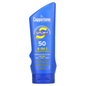 Coppertone Sport Broad Spectrum SPF 50 sunscreen lotion in 7 fl oz bottle, ideal for outdoor activities and sun protection