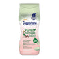 Coppertone Baby Sunscreen Lotion SPF 50 bottle with white cap and blue label, designed for gentle protection for infants.