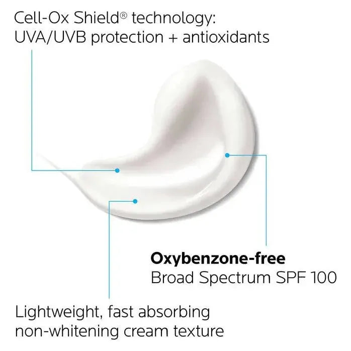 La Roche-Posay Anthelios Melt-In Milk Sunscreen SPF 100 in 3oz bottle, hydrating sunscreen for face and body, broad-spectrum protection