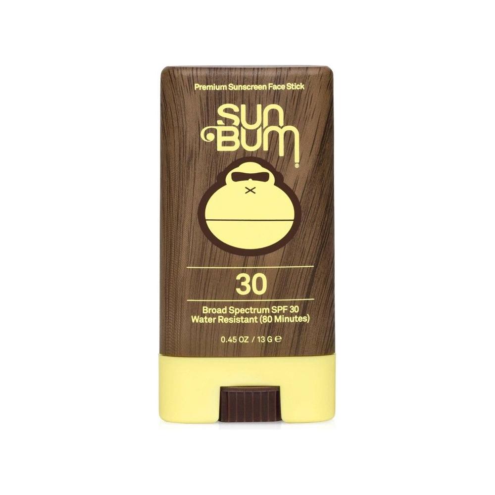 Sun Bum Face Stick Sunscreen SPF 30, Pasteur Pharmacy, 0.45oz, portable sunscreen for face with premium endurance protection.
