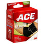Ace Brand Neoprene Elbow Support brace, adjustable and one size, with padded interior and open elbow design for support and comfort.