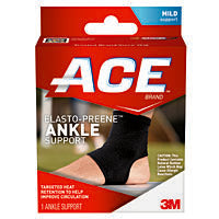 Ace Size L/XL Compression Ankle Support from Pasteur Pharmacy, supportive brace for ankle stabilization and compression relief.