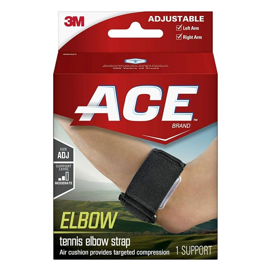 Ace Tennis Elbow Support by Pasteur Pharmacy, adjustable brace providing stability and relief for tennis elbow pain.