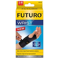 Futuro Energizing Wrist Support for right hand, small/medium size, supports and braces for wrist stability and pain relief.