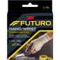Futuro hand and wrist compression glove in large/XL size, supportive brace for pain relief and stabilization.