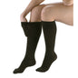 Jobst opaque knee-high compression socks with closed toes, 15-20 mmHg support from Pasteur Pharmacy, ideal for leg circulation.